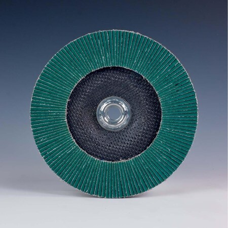 3M Flap Disc 577F, 60, T27 Quick Change, 7 In X 5/8"-11, Giant 7010363153